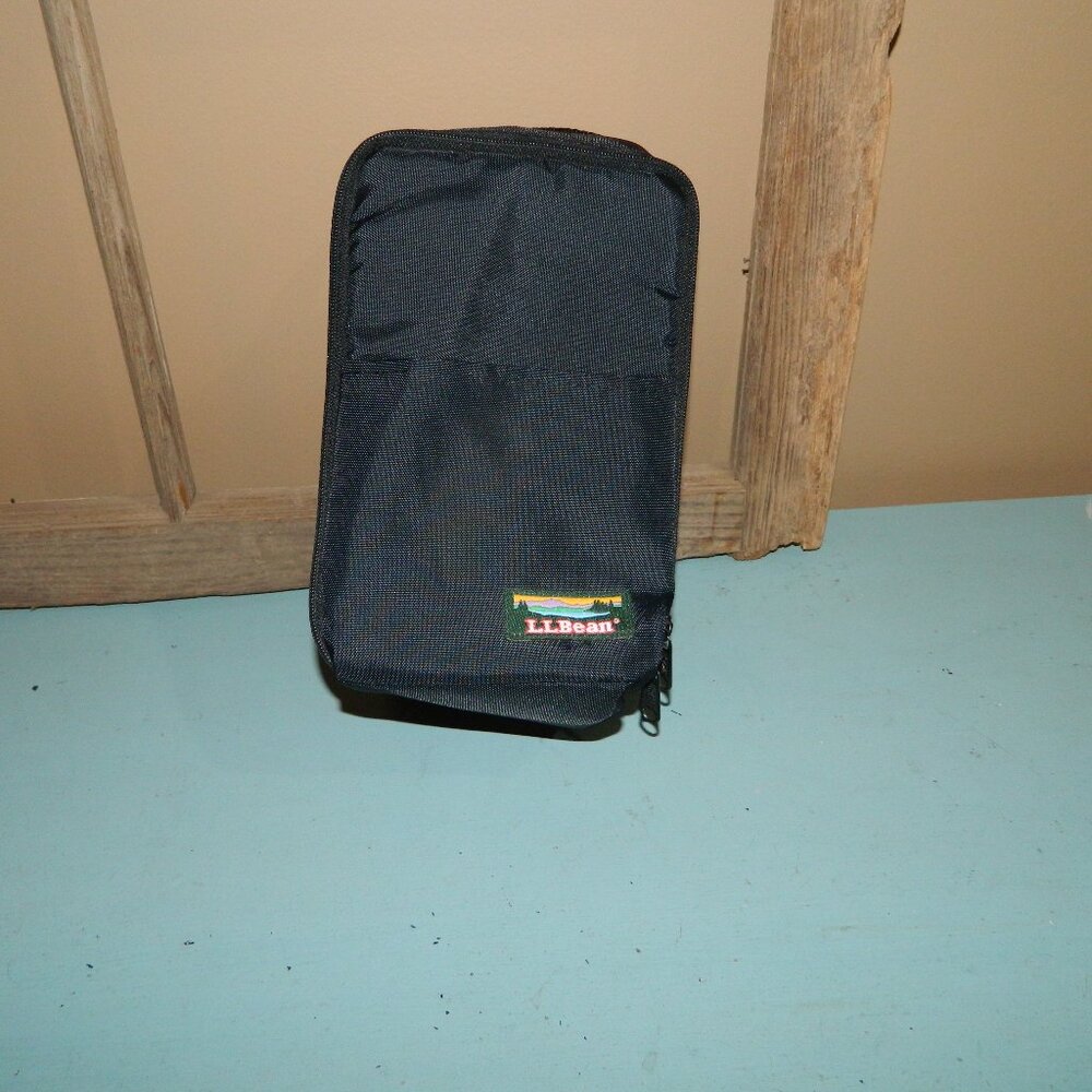 Vintage 80's LL Bean Travel Storage Organizer Camera Case Bag